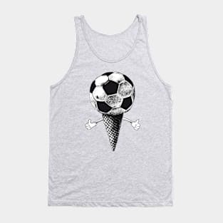 ice cream soccer Tank Top